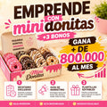 Emprende con Minidonitas+3 Bonos Gana +800.000 al mes